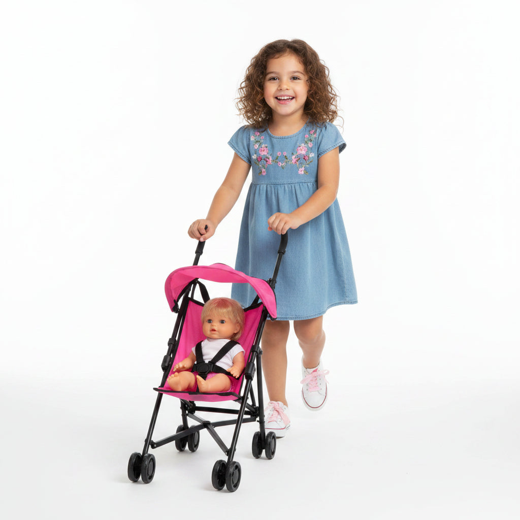 Doll Stroller - Pink