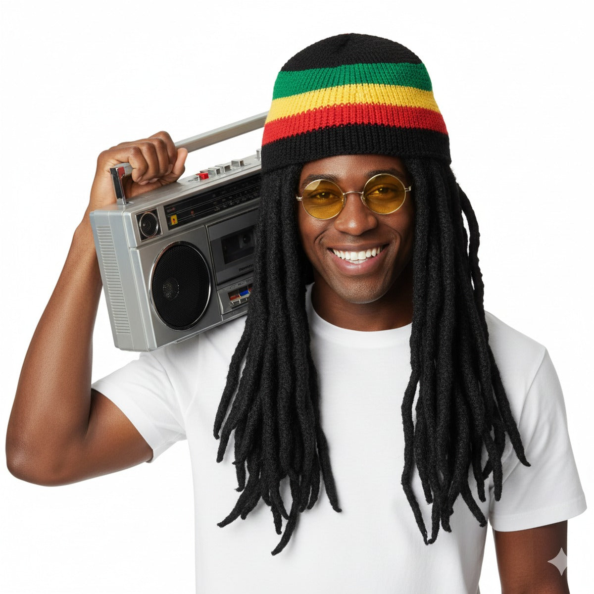 פאה גמייקה עם כובע