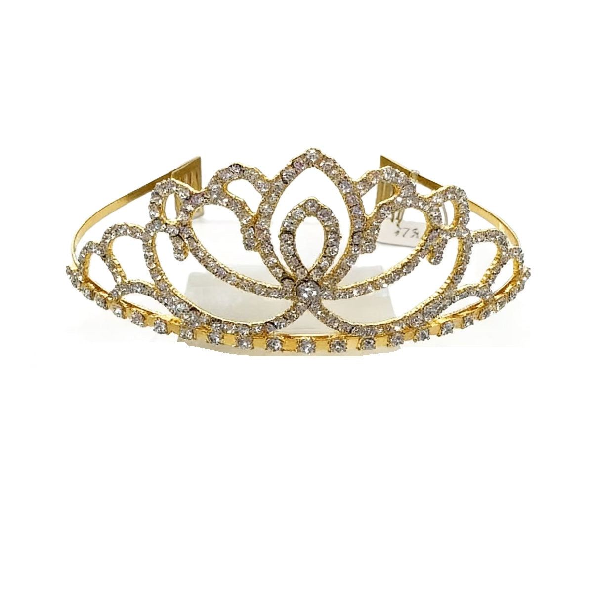 כתר נסיכות מתכת מהודר זהב