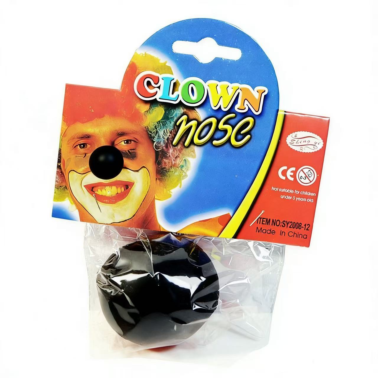 אף ליצן ספוג שחור