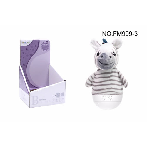 Nahum Takum Zebra Doll with Lights and Music