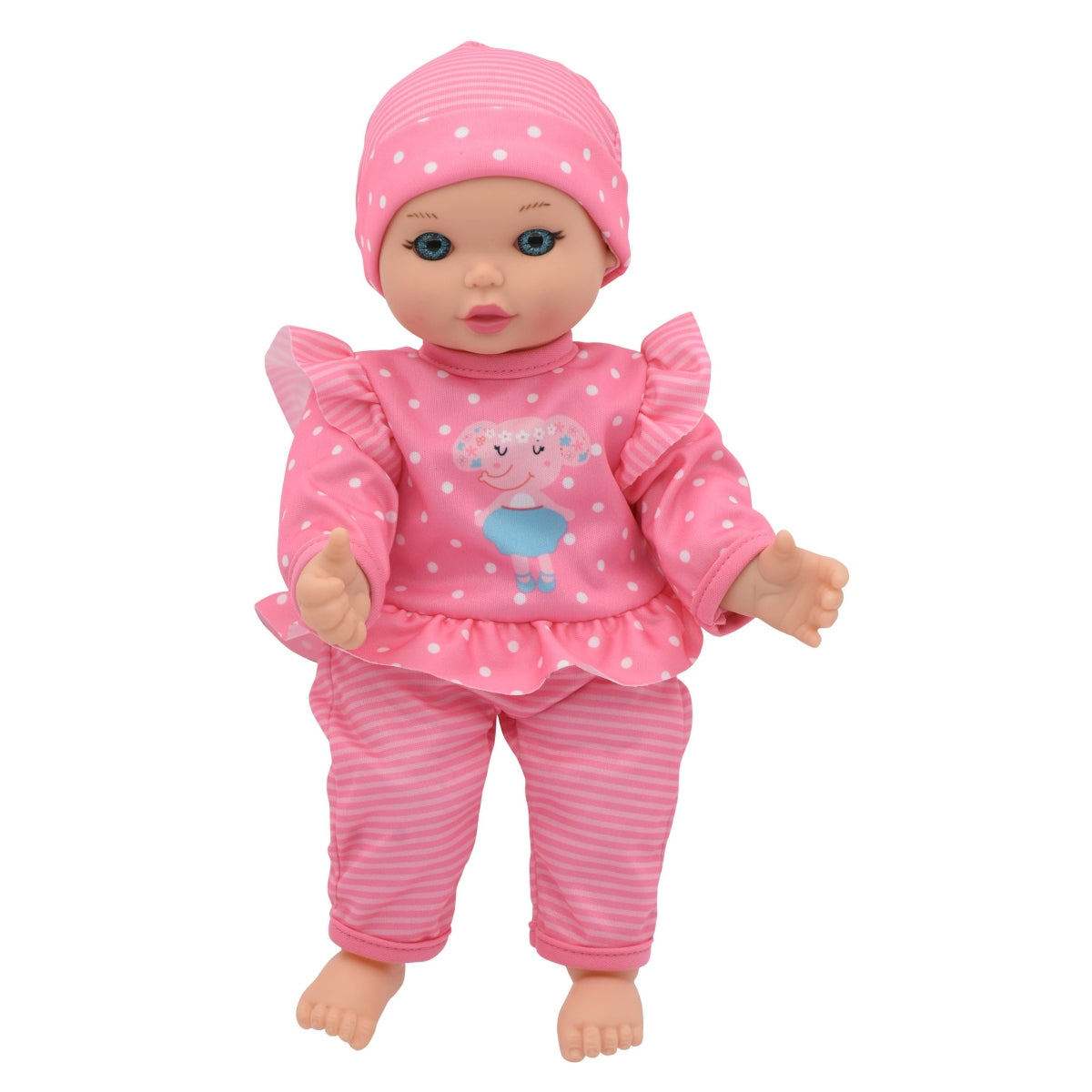 בובת תינוק מתוקה משמיעה קולות 27 סמ