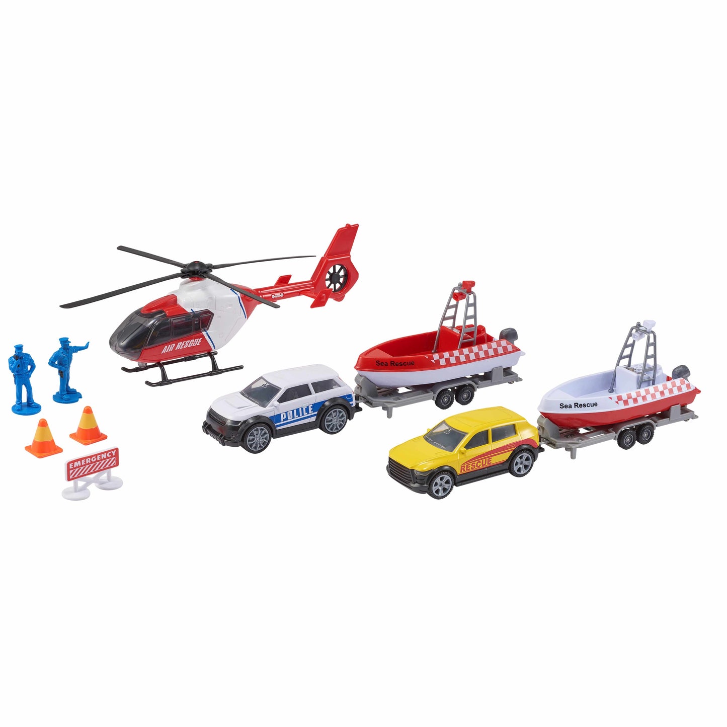סט רכבי צוות הצלה ימי ואוירי