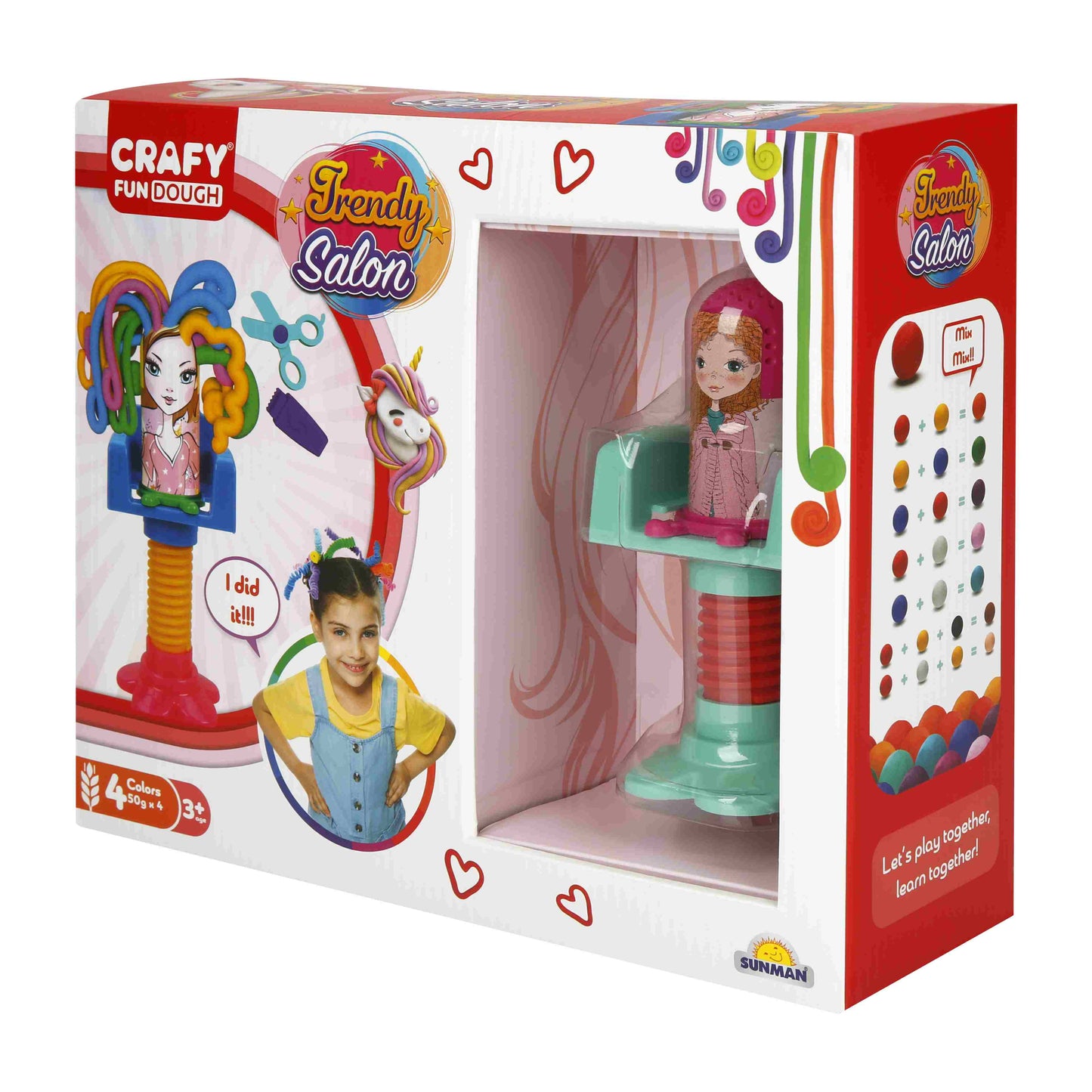 ערכת בצק עיצוב שיער 15 חלקים 200 גרם