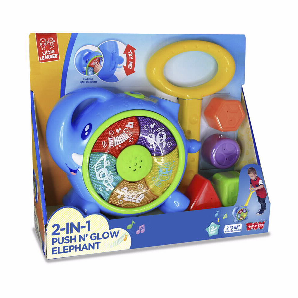 פיל התאם צורה עם אורות וצלילים