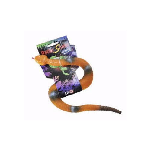 נחש פלסטיק כתום 46 סמ