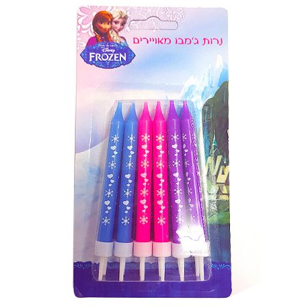 נרות גמבו דוגמאת פרוזן