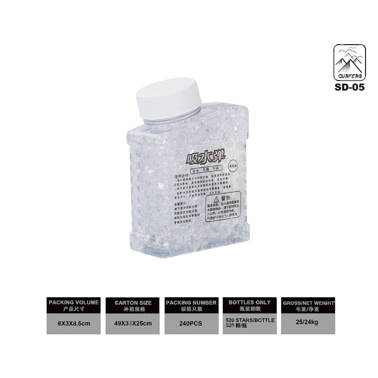 כדורי מים לרובים