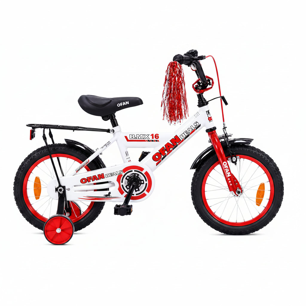 אופניים 16 BMX אדום מורכב