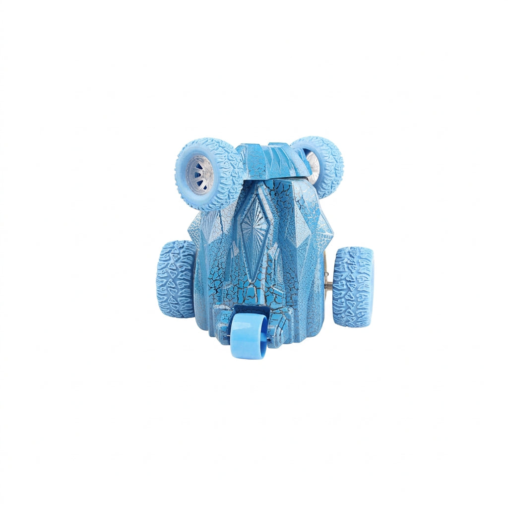 Blue Remote Control Tumbling Disco Car