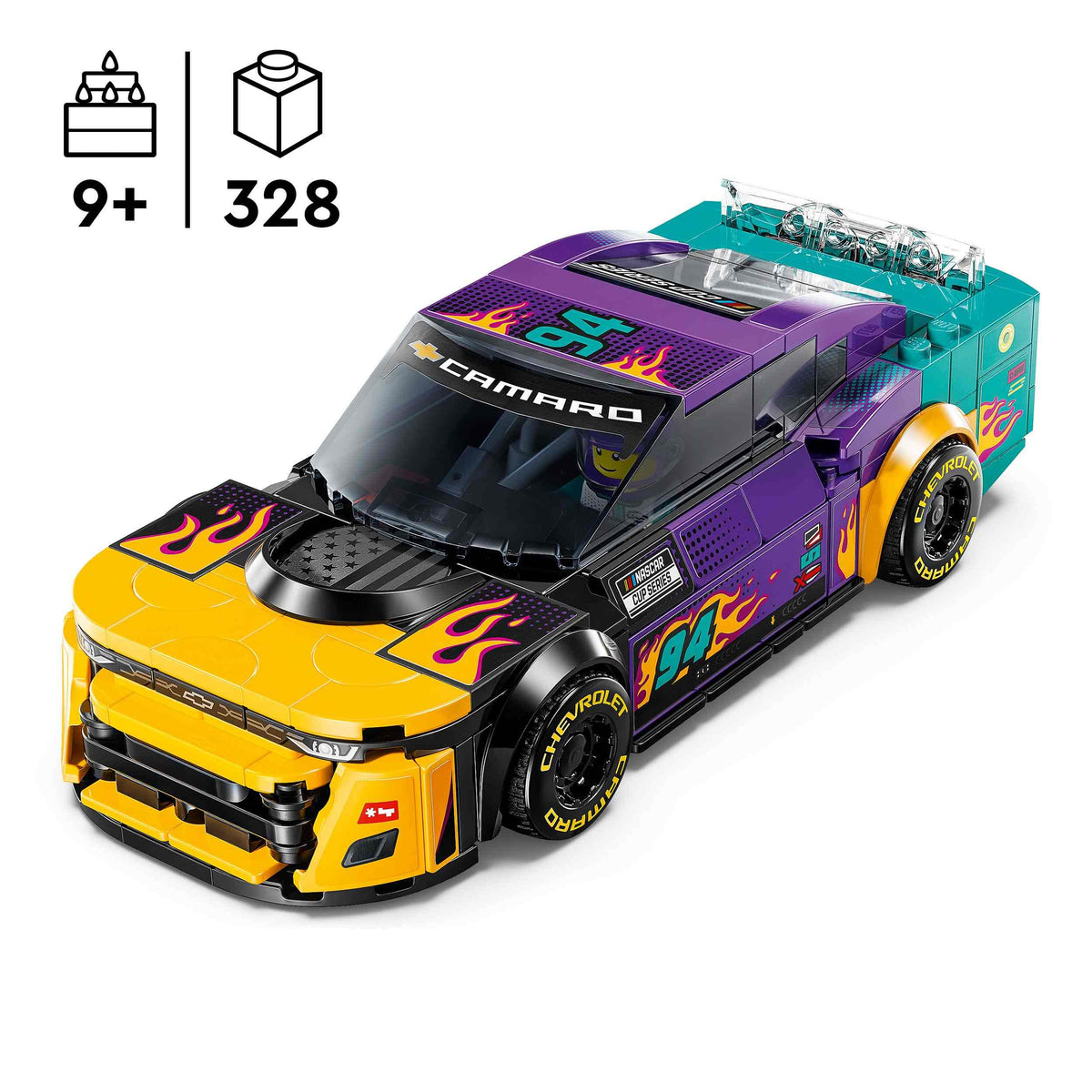 לגו מכונית מירוץ שברולט קמארו 76935