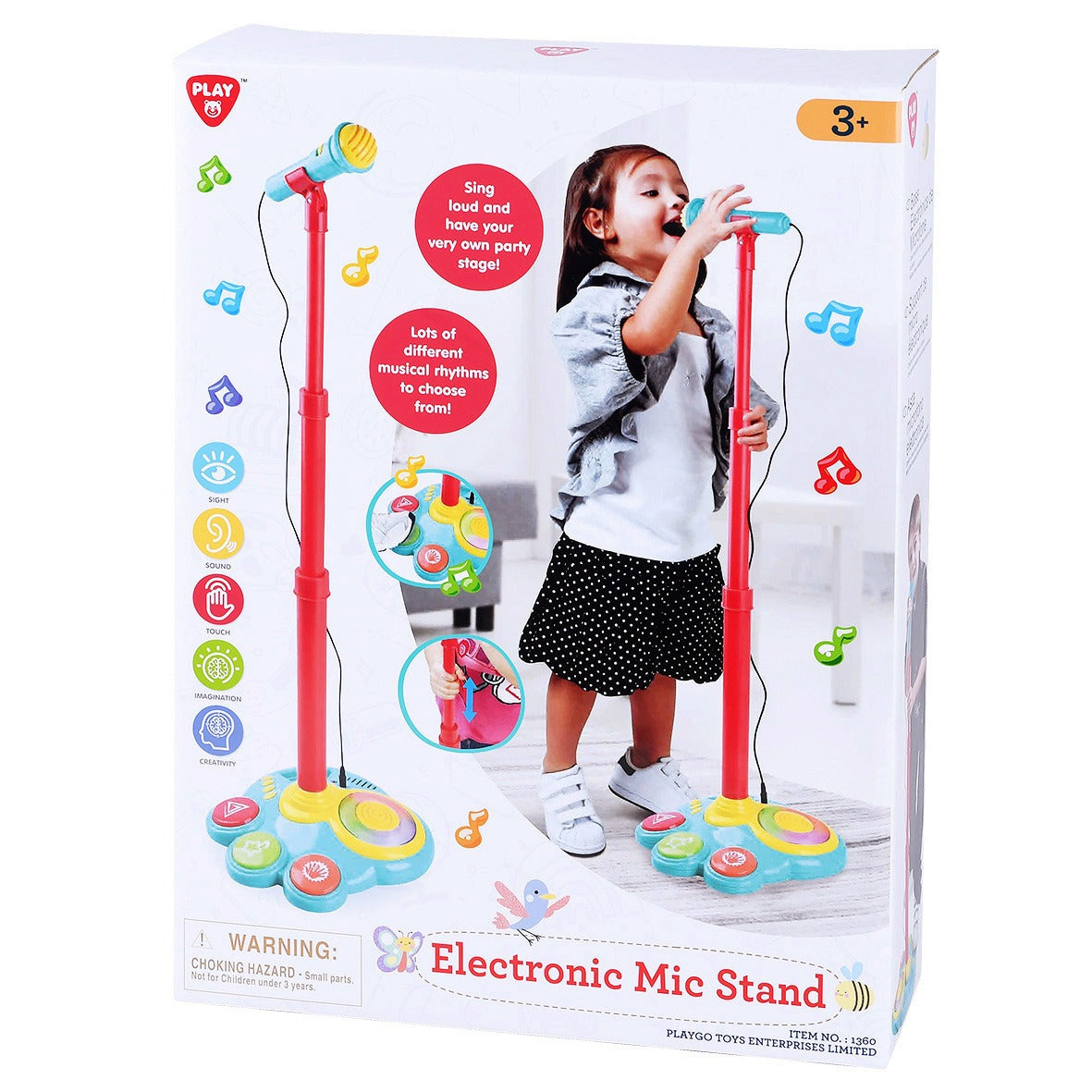 מעמד מיקרופון אלקטרוני