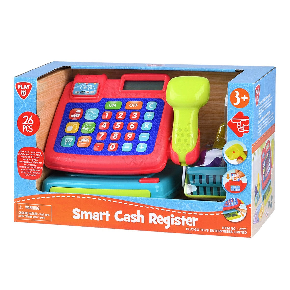 קופה רושמת חכמה 26 חלקים