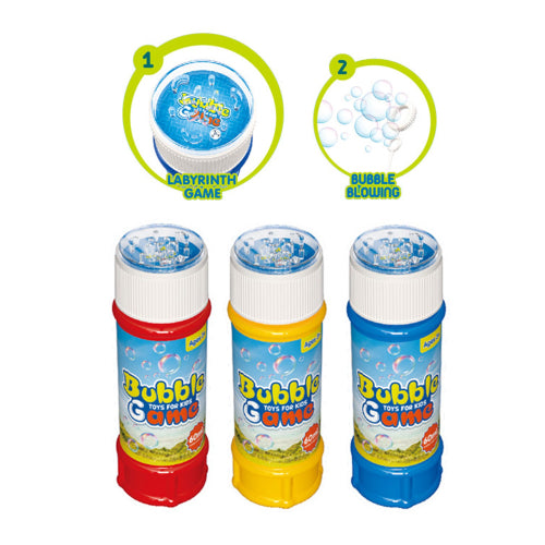 מיכל בועות סבון עם שרביט 60 מל