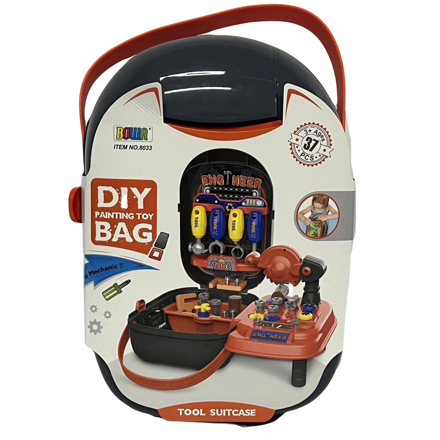 מזוודת כלי עבודה 37 חלקים