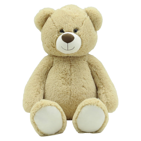 בובת דובי חום בהיר פרווה 70 סמ