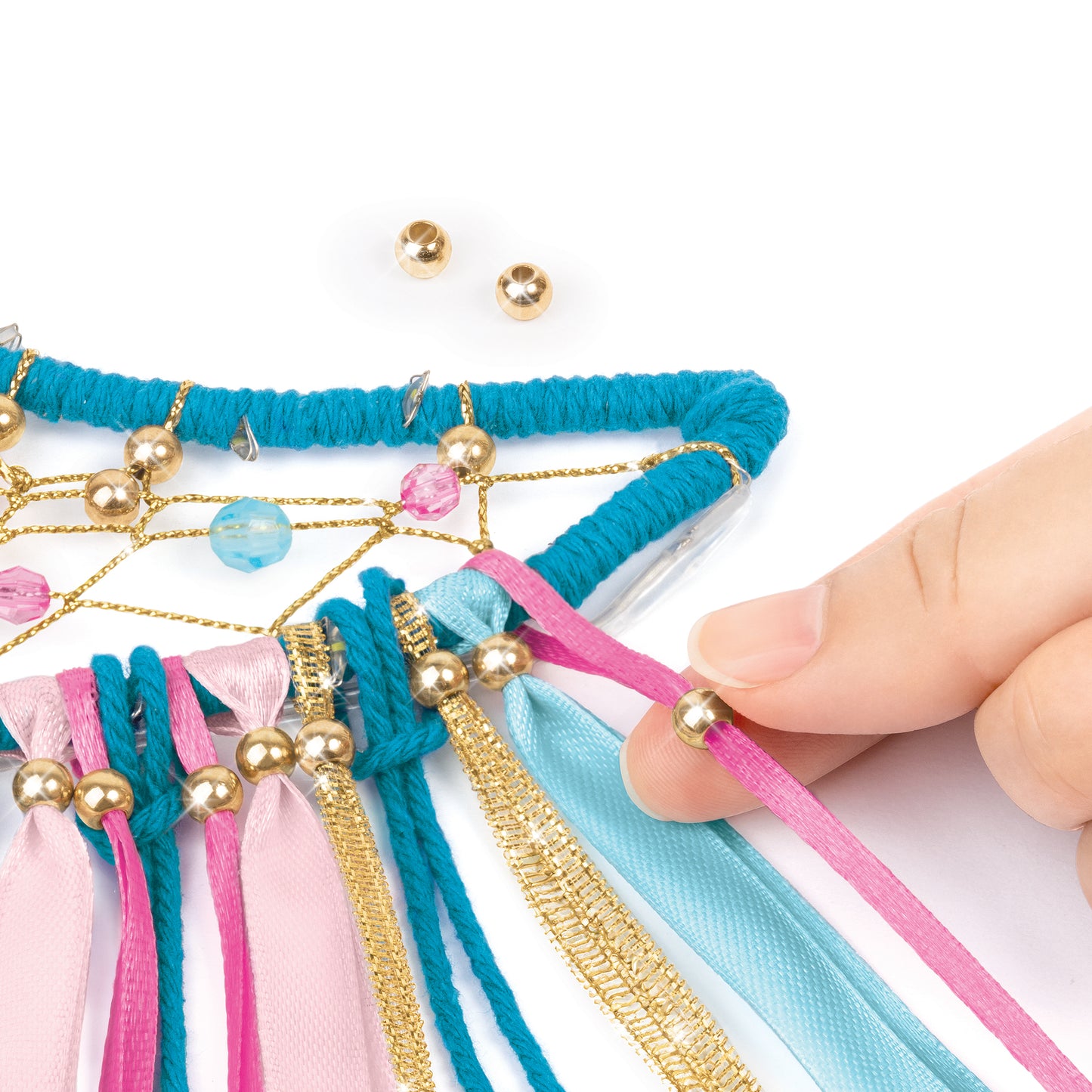 ערכה להכנת לוכד חלומות עם אורות