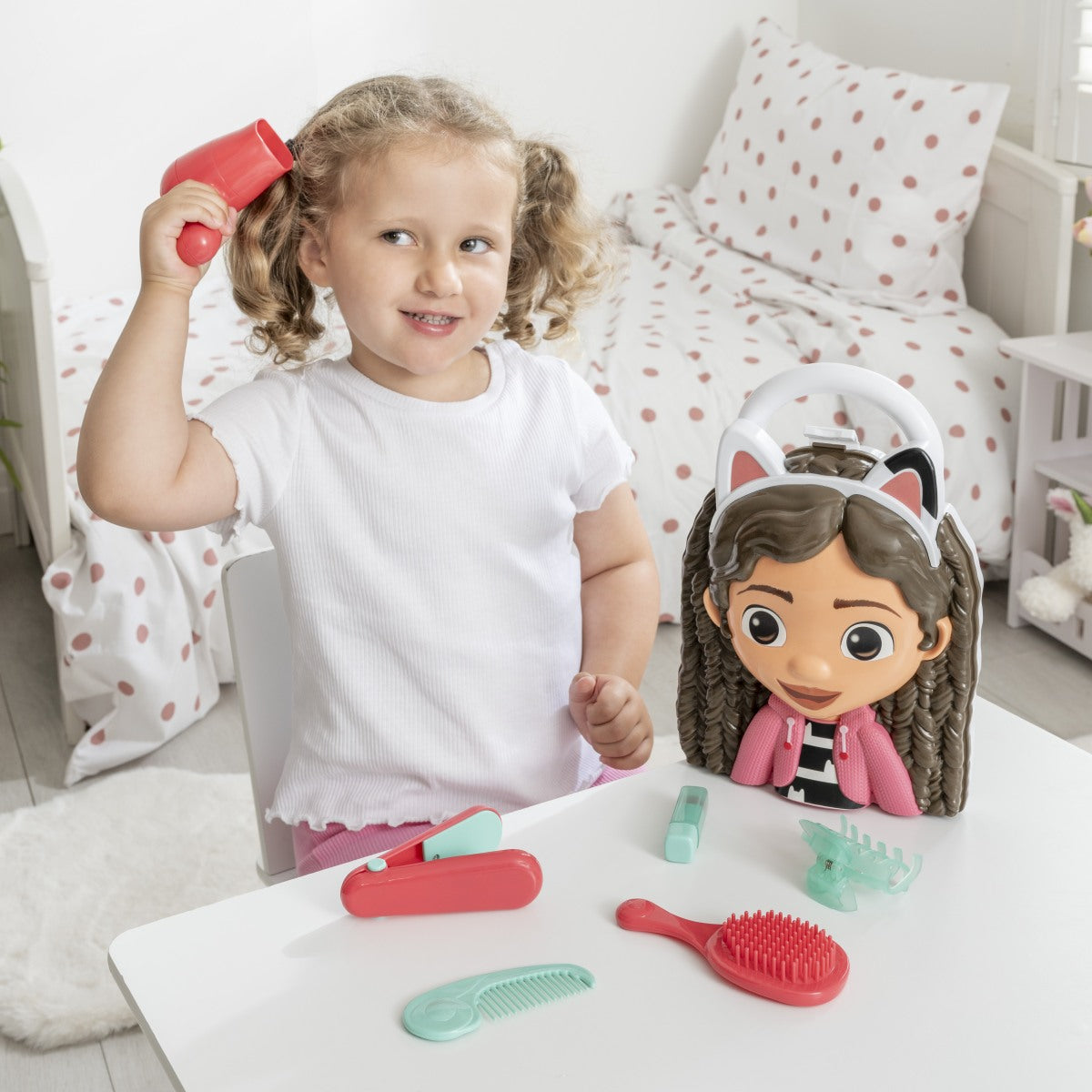 ערכת שיער בית הבובות של גבי