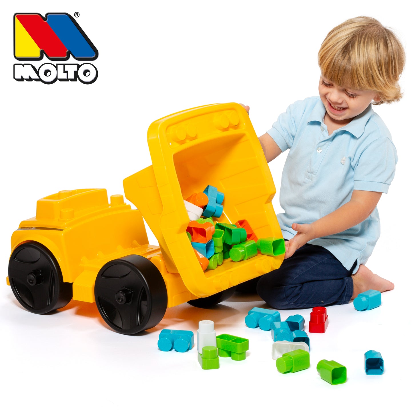 משאית עם 20 בלוקים