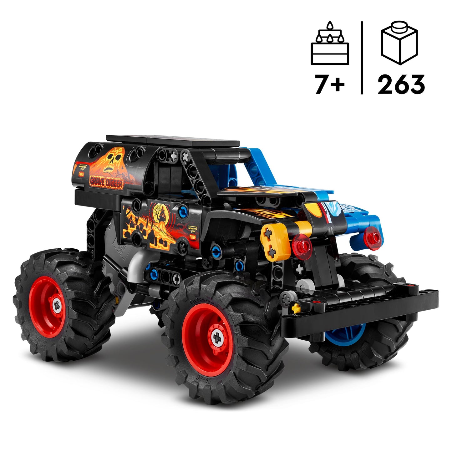 לגו טכניק מונסטר גאם חופר קברים 42219