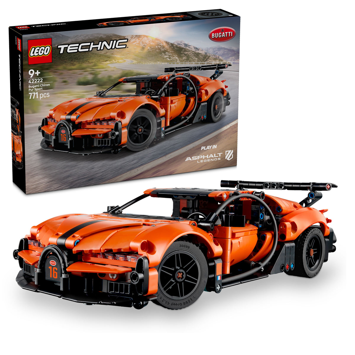 LEGO Technic Bugatti Hypercar 42222