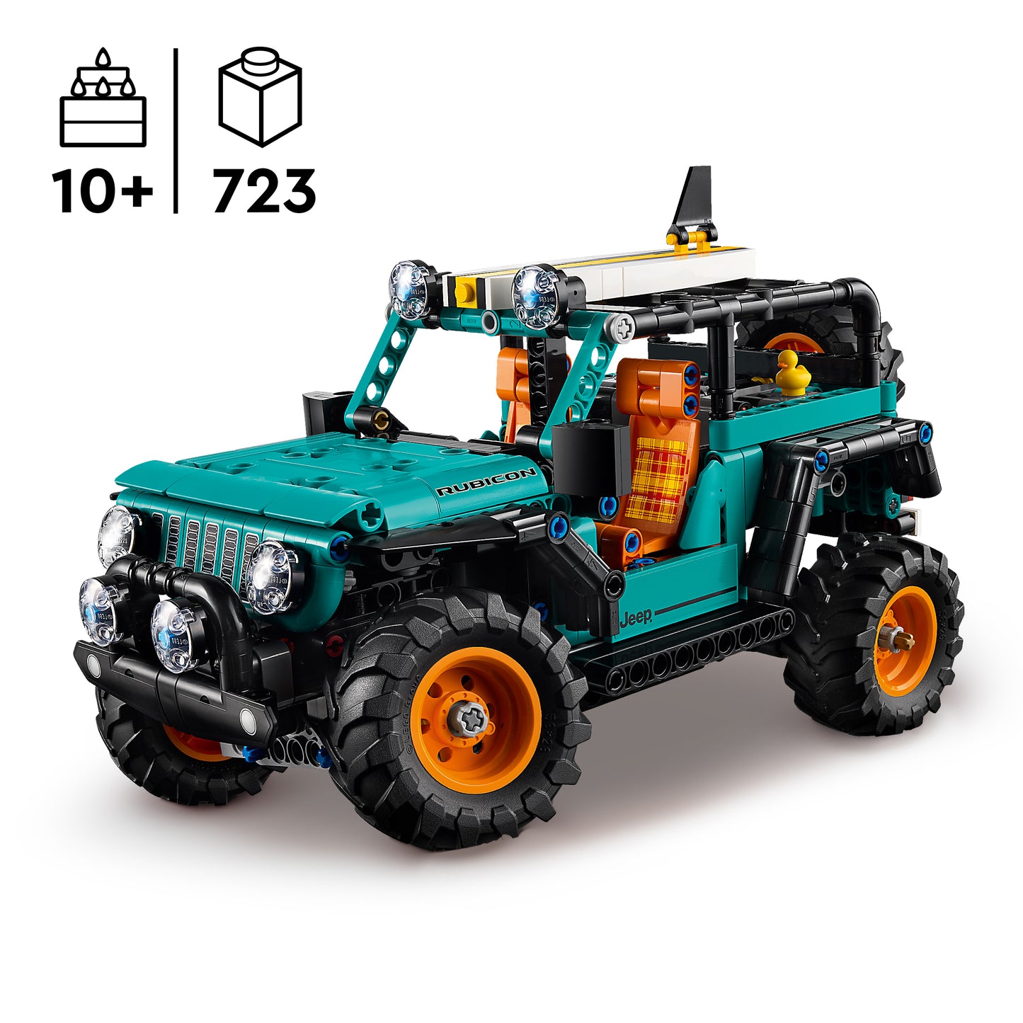 לגו טכניק 42227 רכב שטח Jeep Wrangler Rubicon