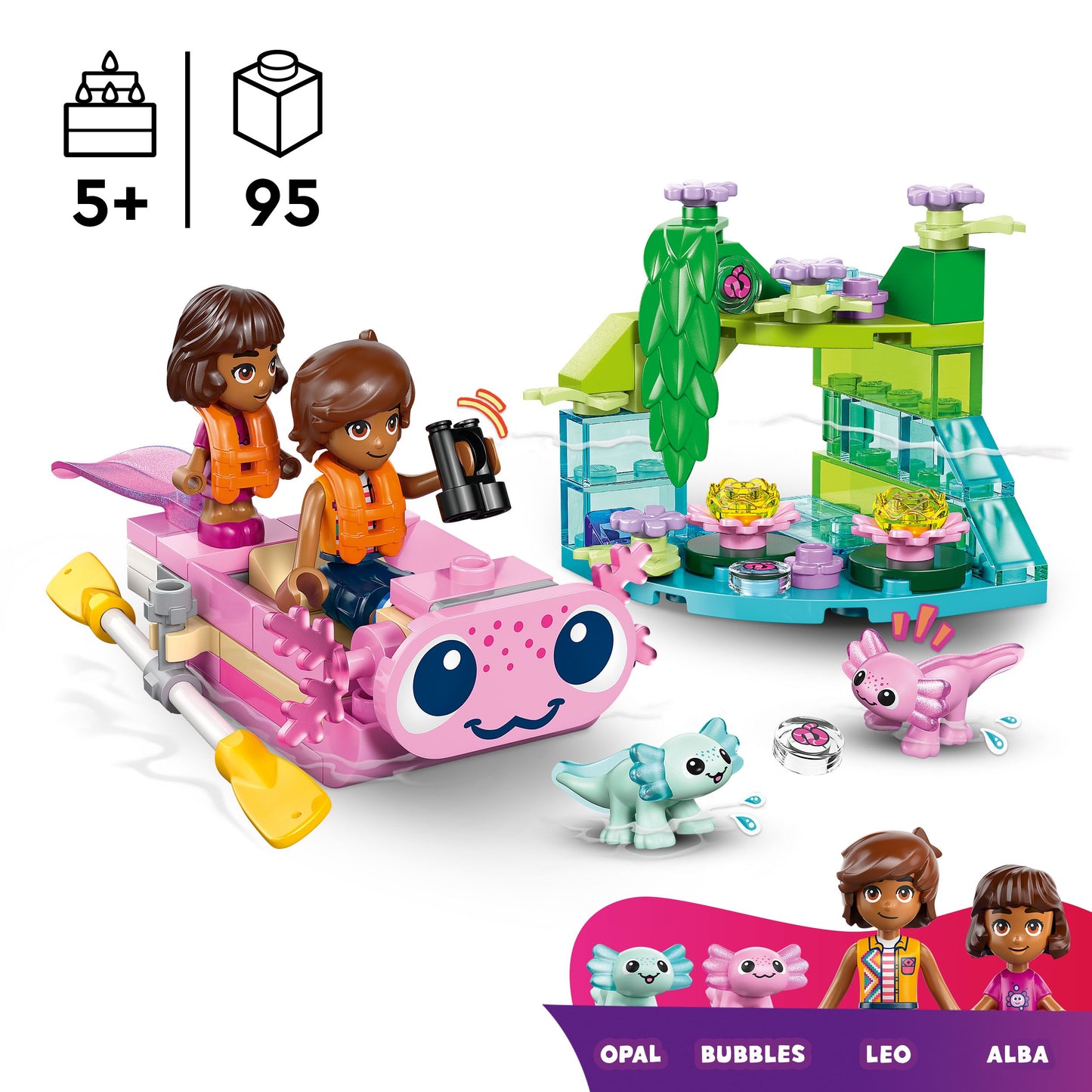 לגו חברות סירת הרפתקאות של אקסולוטל 42681