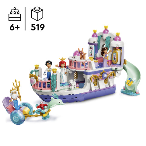 לגו דיסני סירת החתונה המלכותית של אריאל 43299