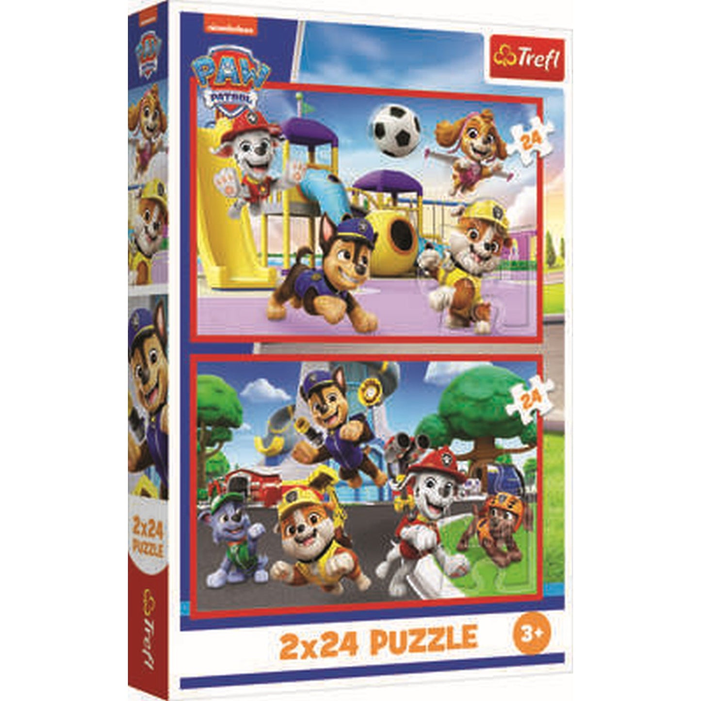 2 פאזלים 24 חלקים פאו פטרול