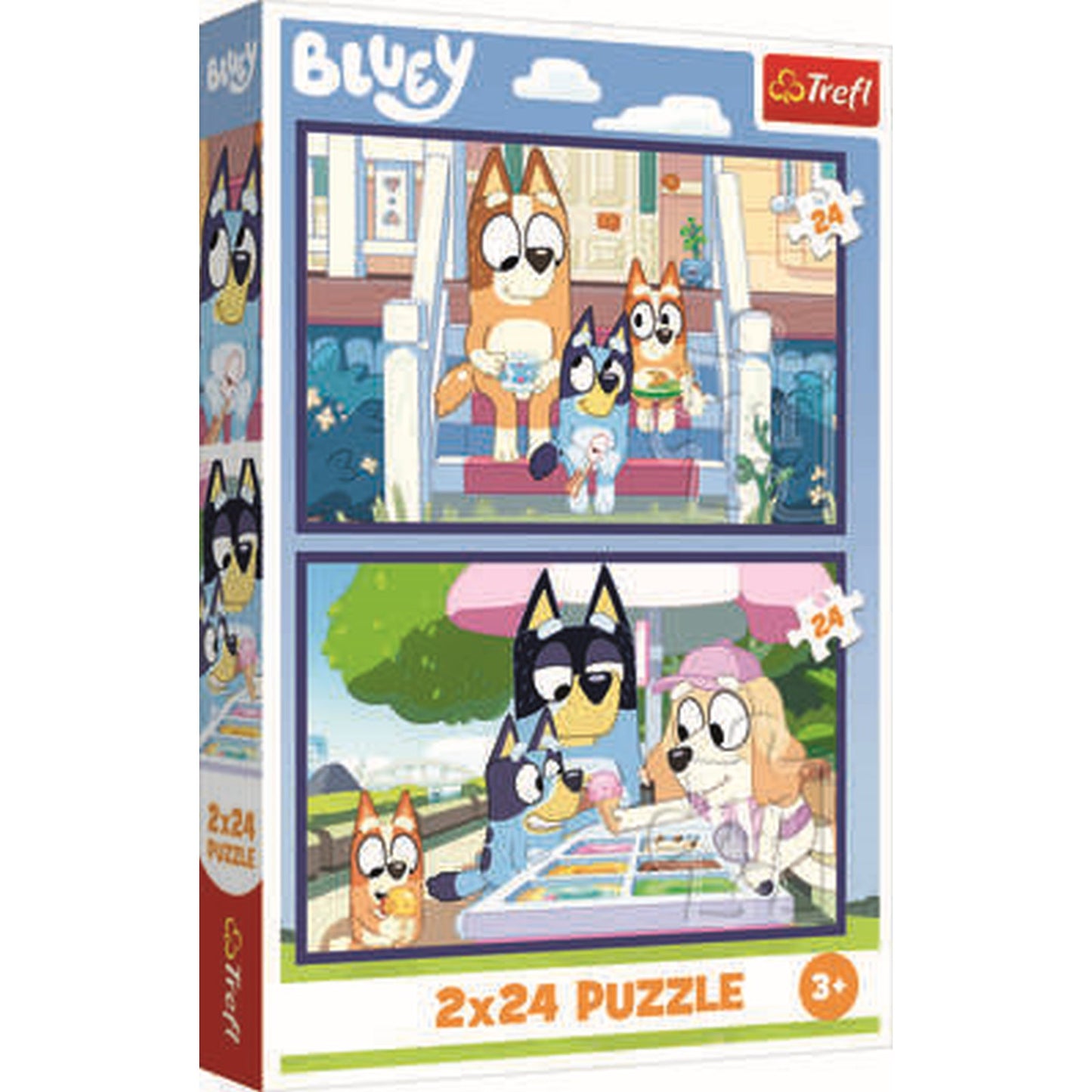 2 פאזלים 24 חלקים בלואי