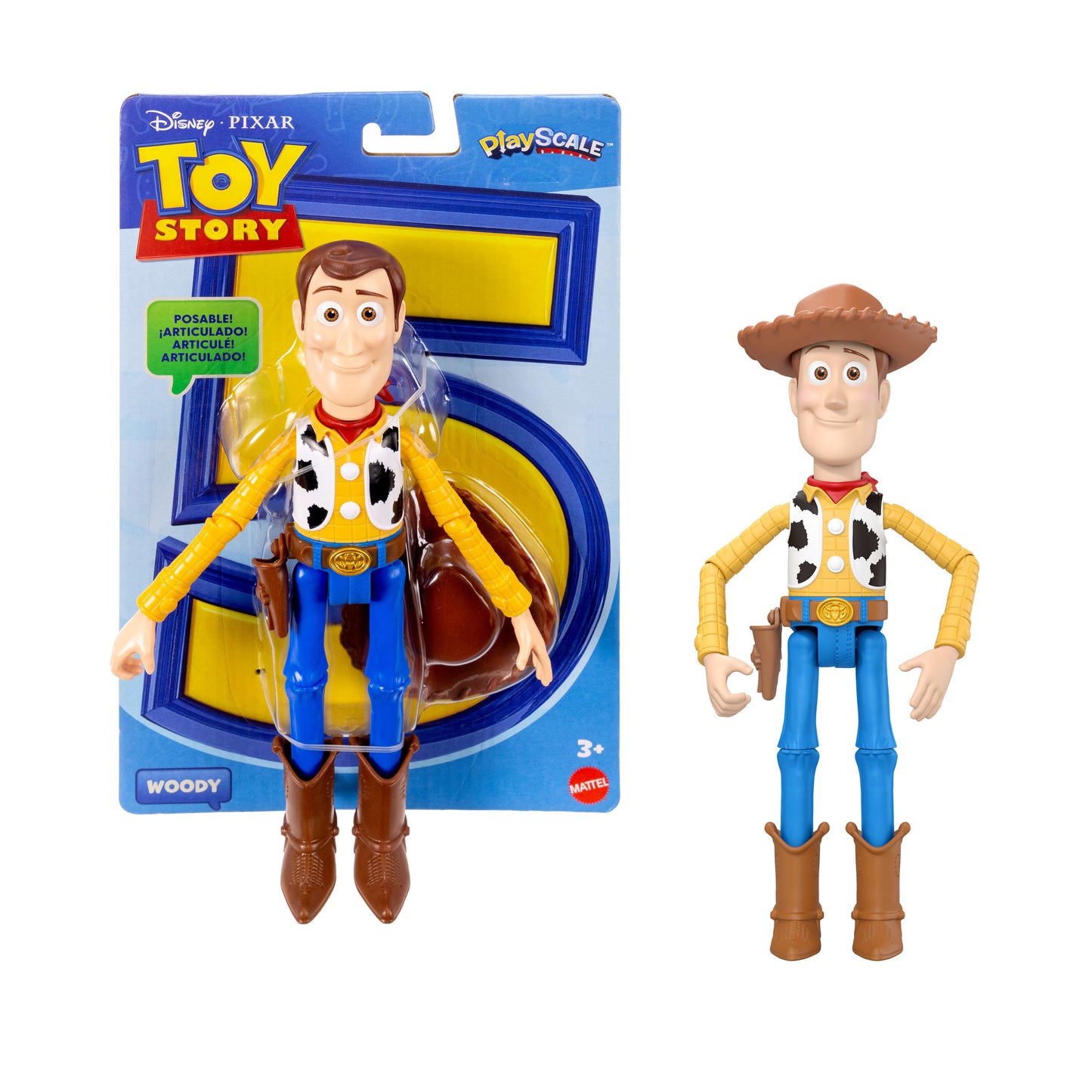 צעצוע של סיפור 5 דמות וודי 7 אינץ