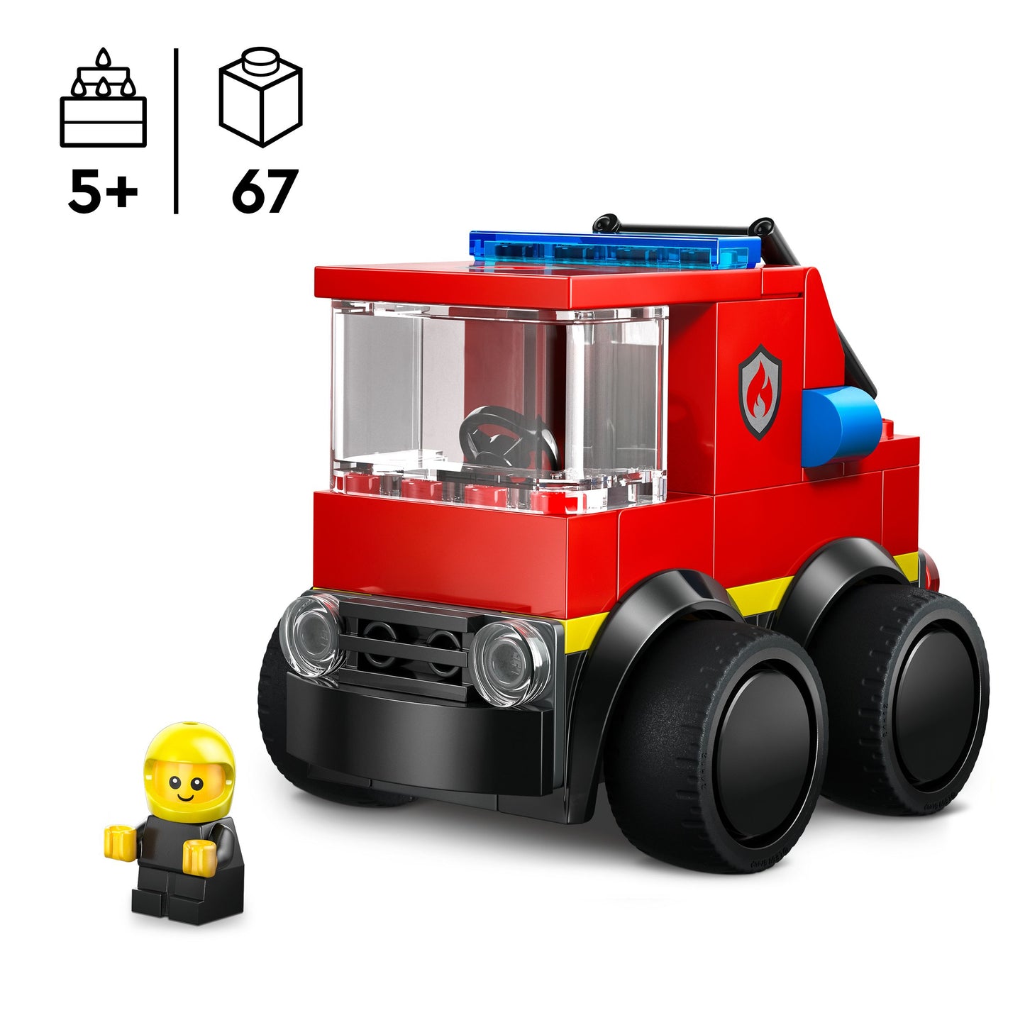 לגו סיטי משאית כיבוי אש 60482