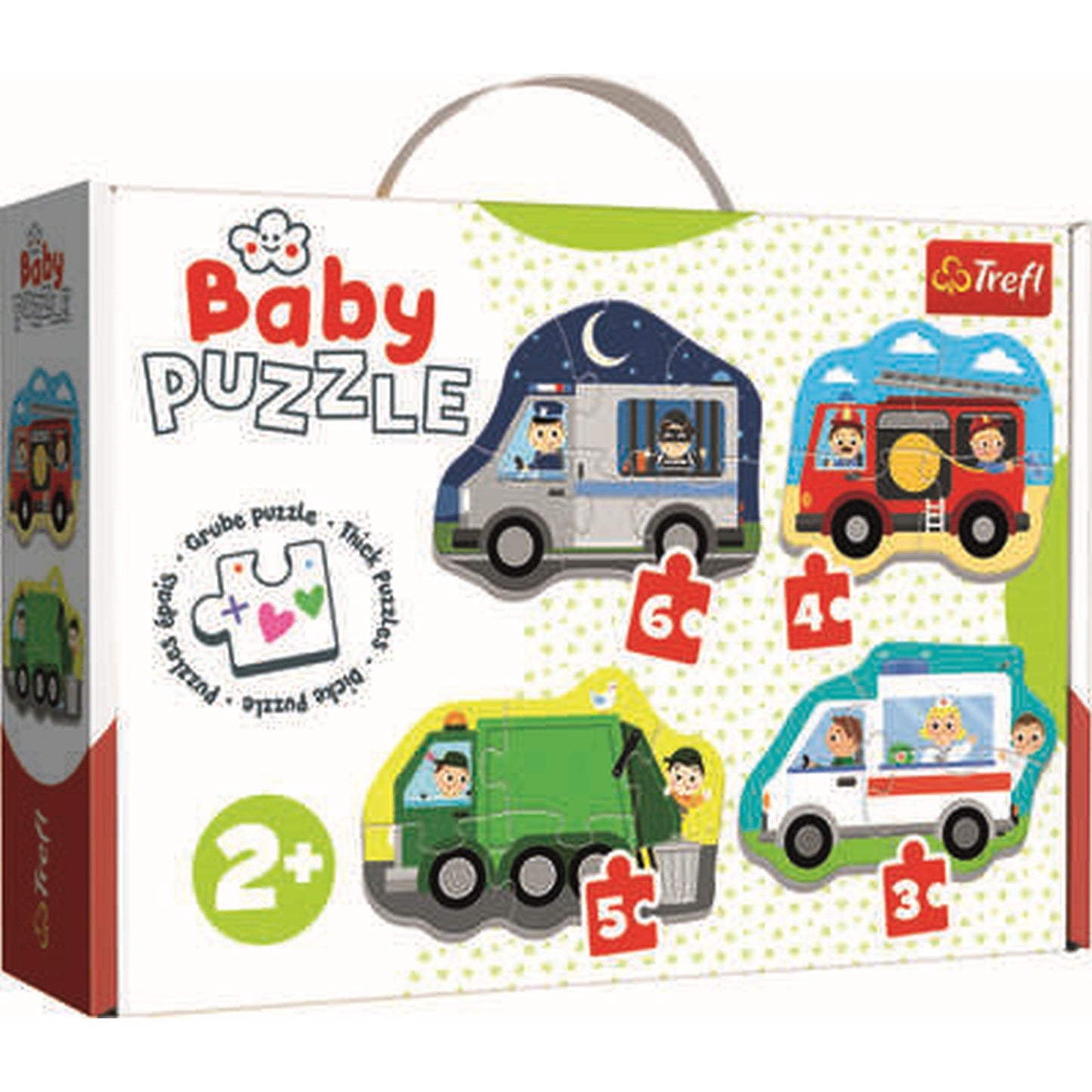 פאזל בייבי קלאסי כלי רכב ועבודות