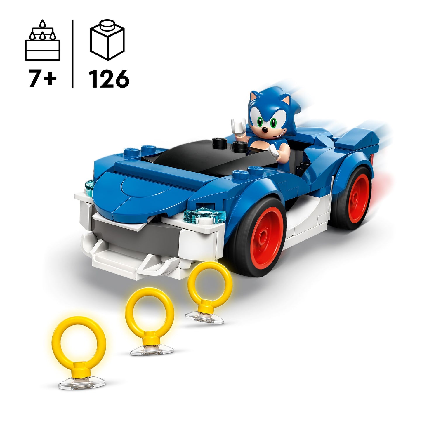 לגו סוניק מכונית ספידסטר לייטנינג 77117