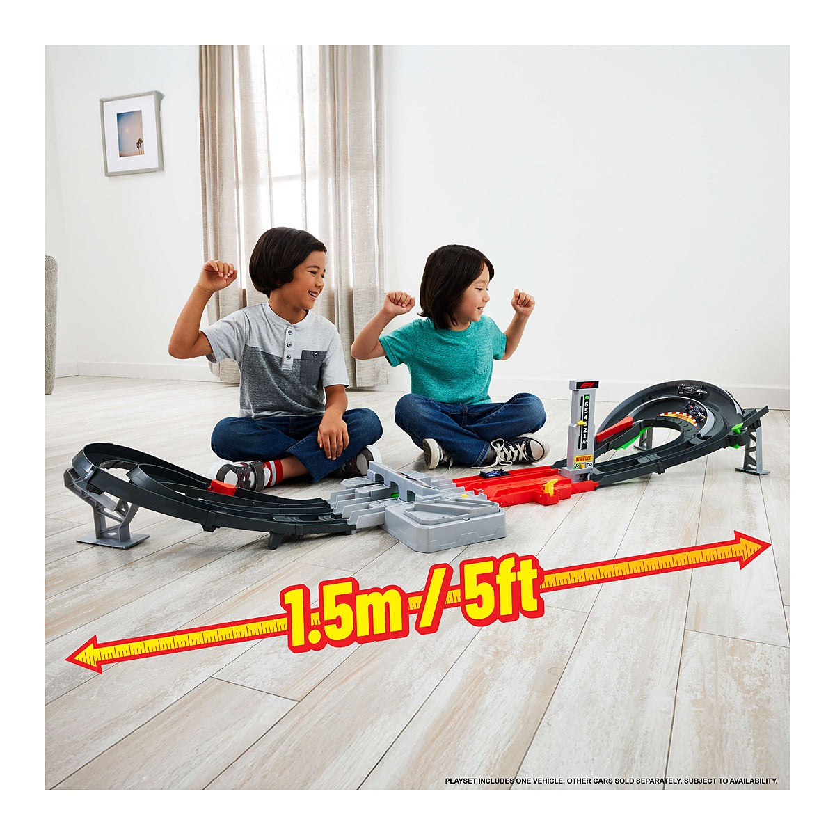 הוט ווילס פורמולה1 מסלול מרוץ גראנד פרי כולל שלוש מכוניות