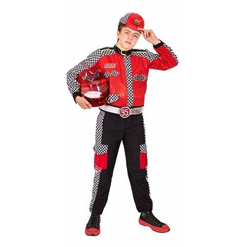 תחפושת נהג מירוצים מידה 6 גילאי 3-4 שושי זוהר