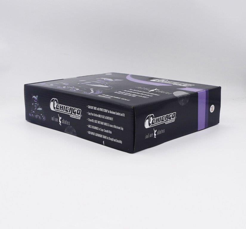 רולר בליידס לילדים סגול/שחור מידה L