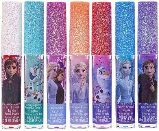 מארז 7 ליפ גלוסים בטעמים פרוזן