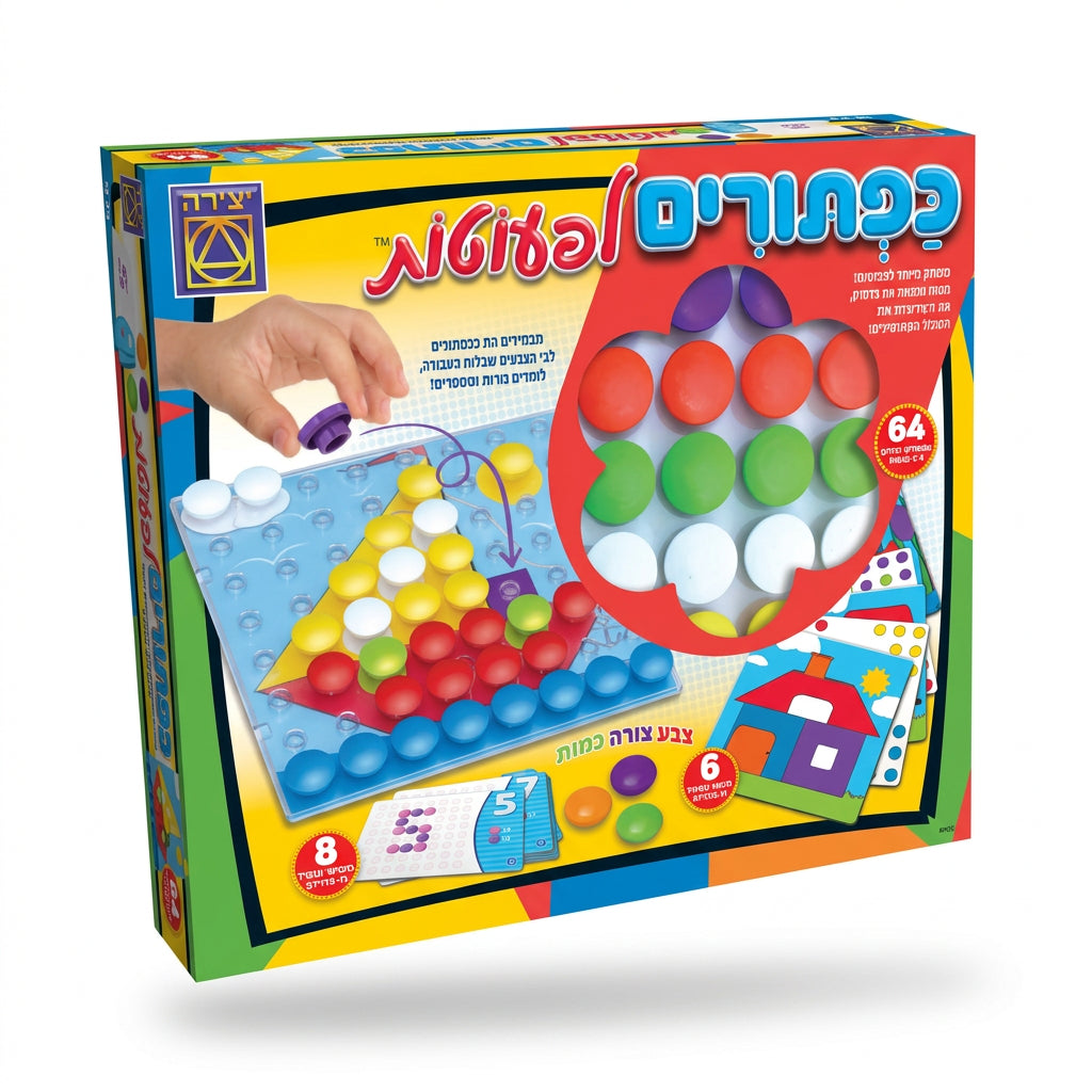 أزرار للأطفال الصغار