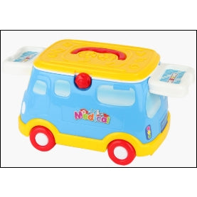 אמבולנס עם אביזרים לרופא