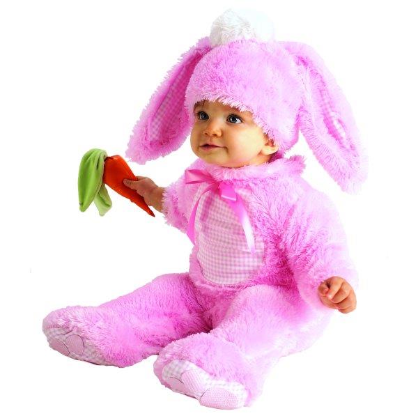 תחפושת שפן ורוד לפעוטות 18-24 חודשים