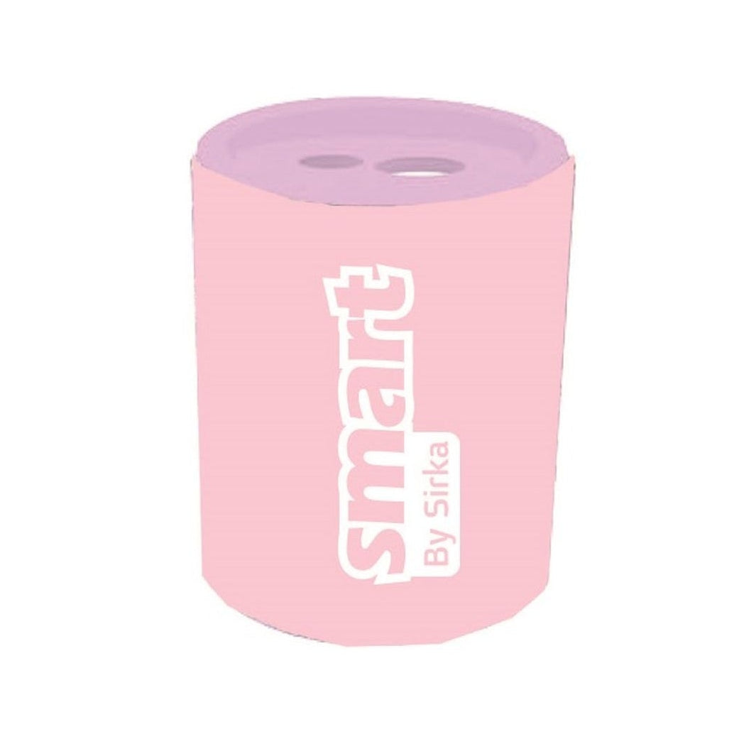 Pink Pastel Metal Container Sharpener