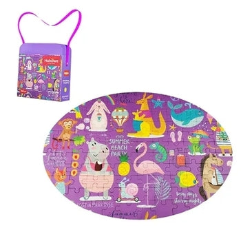 פאזל מסיבת חיות 102 חלקים