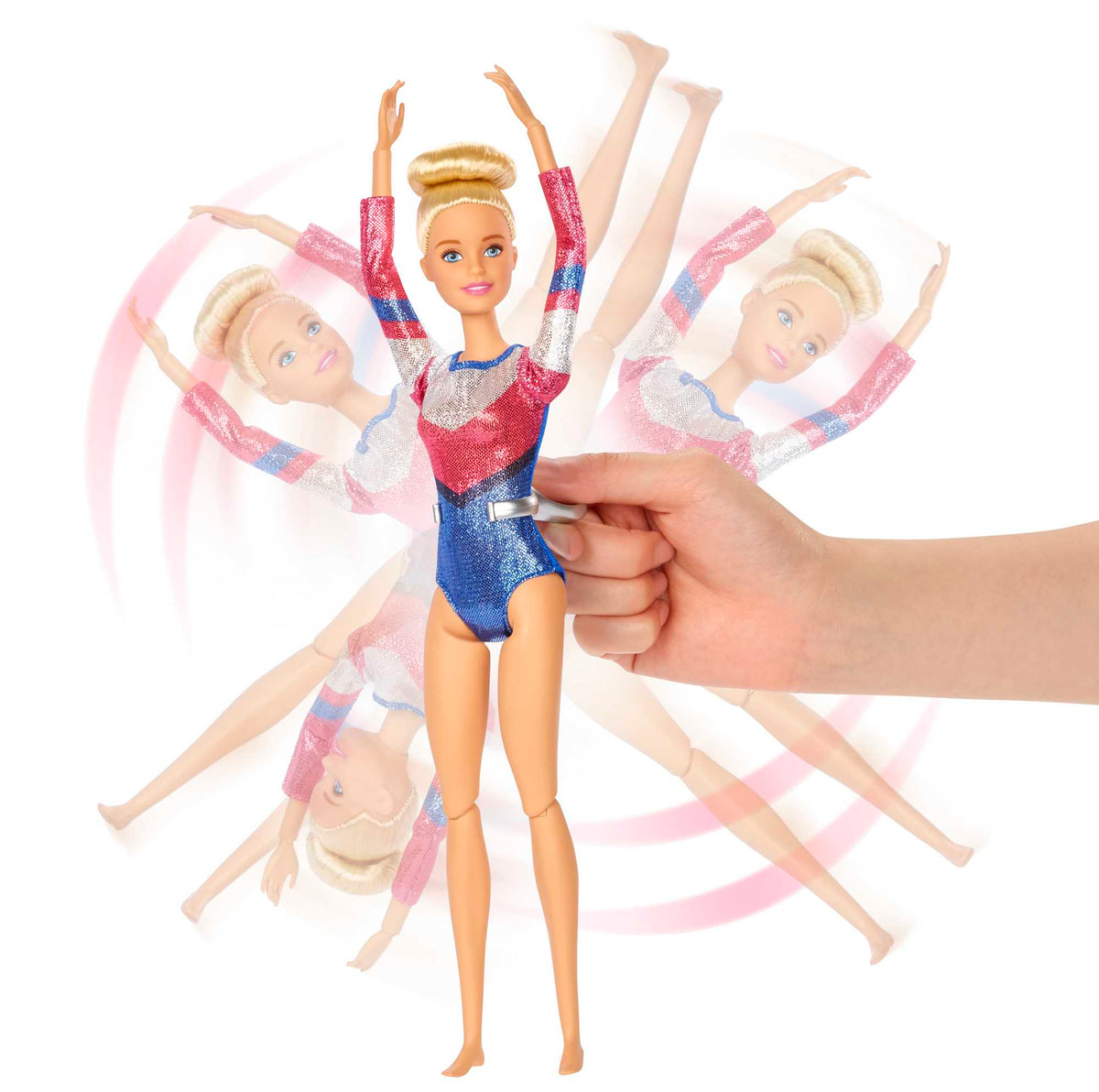 Barbie مجموعة أرضية جمباز عملاقة