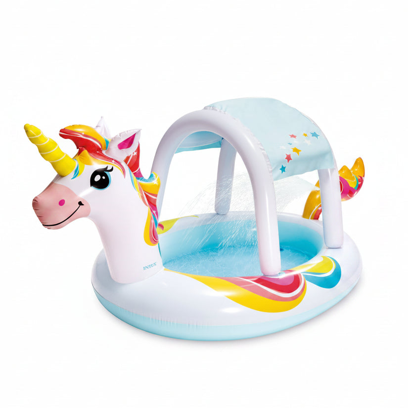 Unicorn Pool with Roof 254X132X109 cm