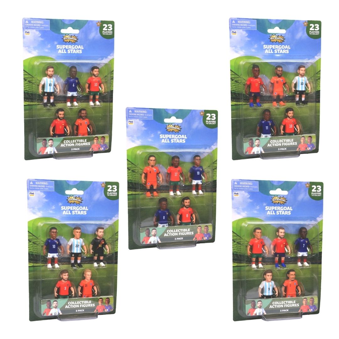 Supergoal - 5 figures in blister