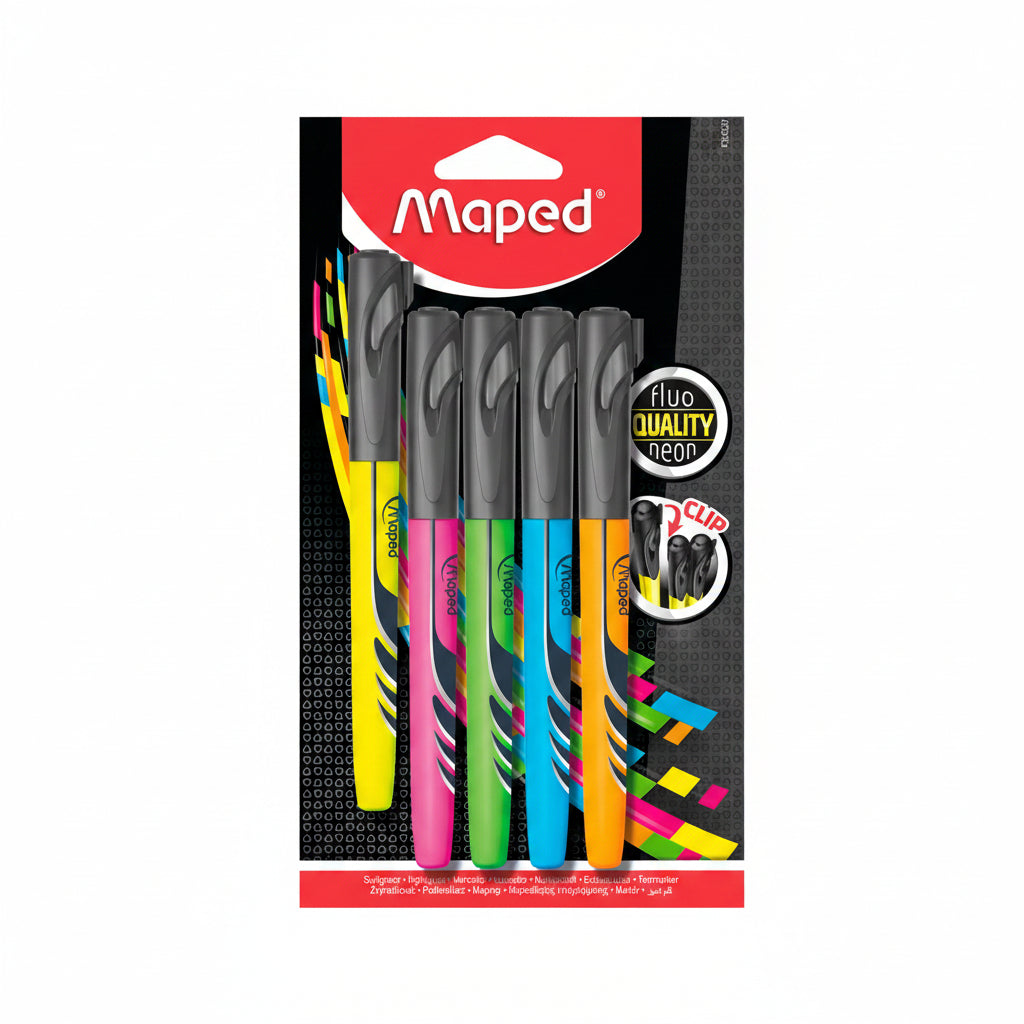 Highlighter Pen 5 Colors