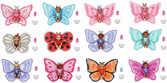 בייבי בורן בהפתעה – בובת תינוק פרפר