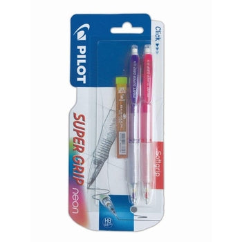 עפרון מכני ורסטיל H-185N סגול - ורוד נאון 0.5 + עופרת PILOT