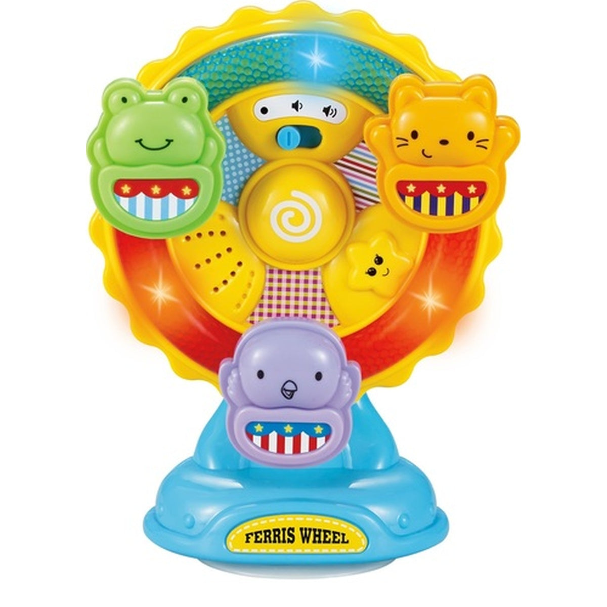 גלגל ענק נצמד - חיות